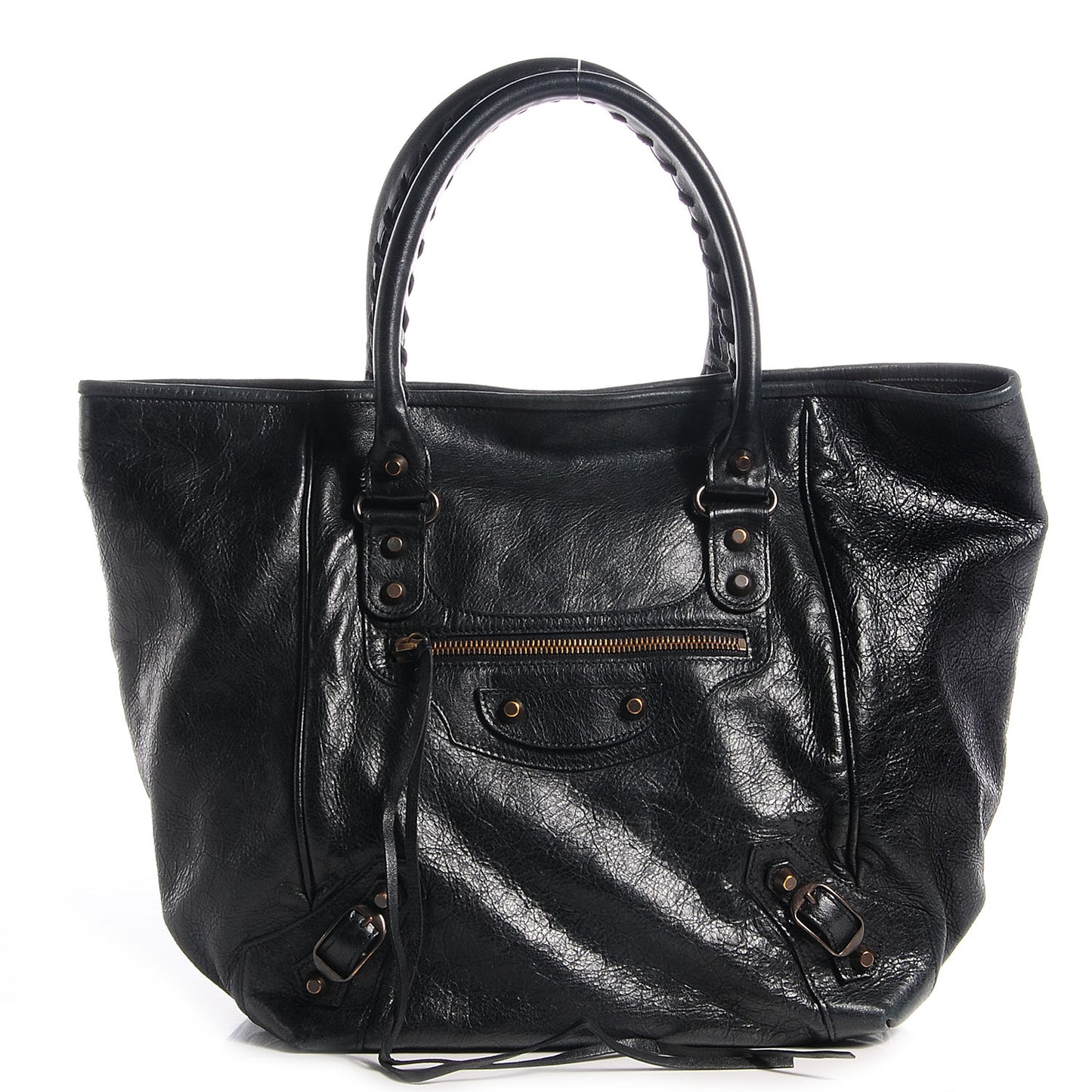 Agneau Large Sunday Tote Black