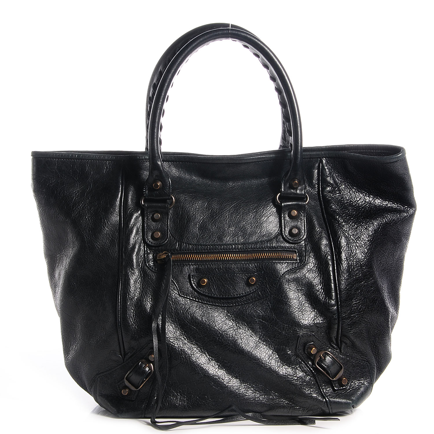 Balenciaga Agneau Large Sunday Tote Black 1 of 10