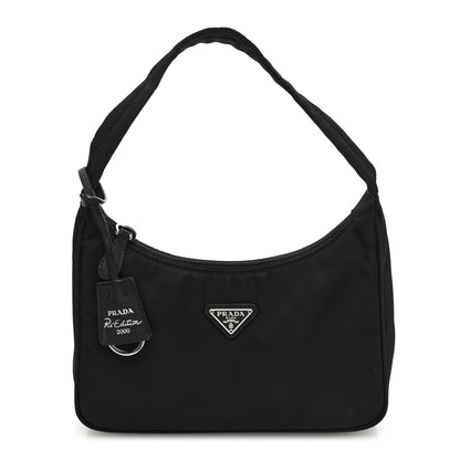 Prada Tessuto Nylon Mini Re-Edition 2000 Bag Black 1 of 9