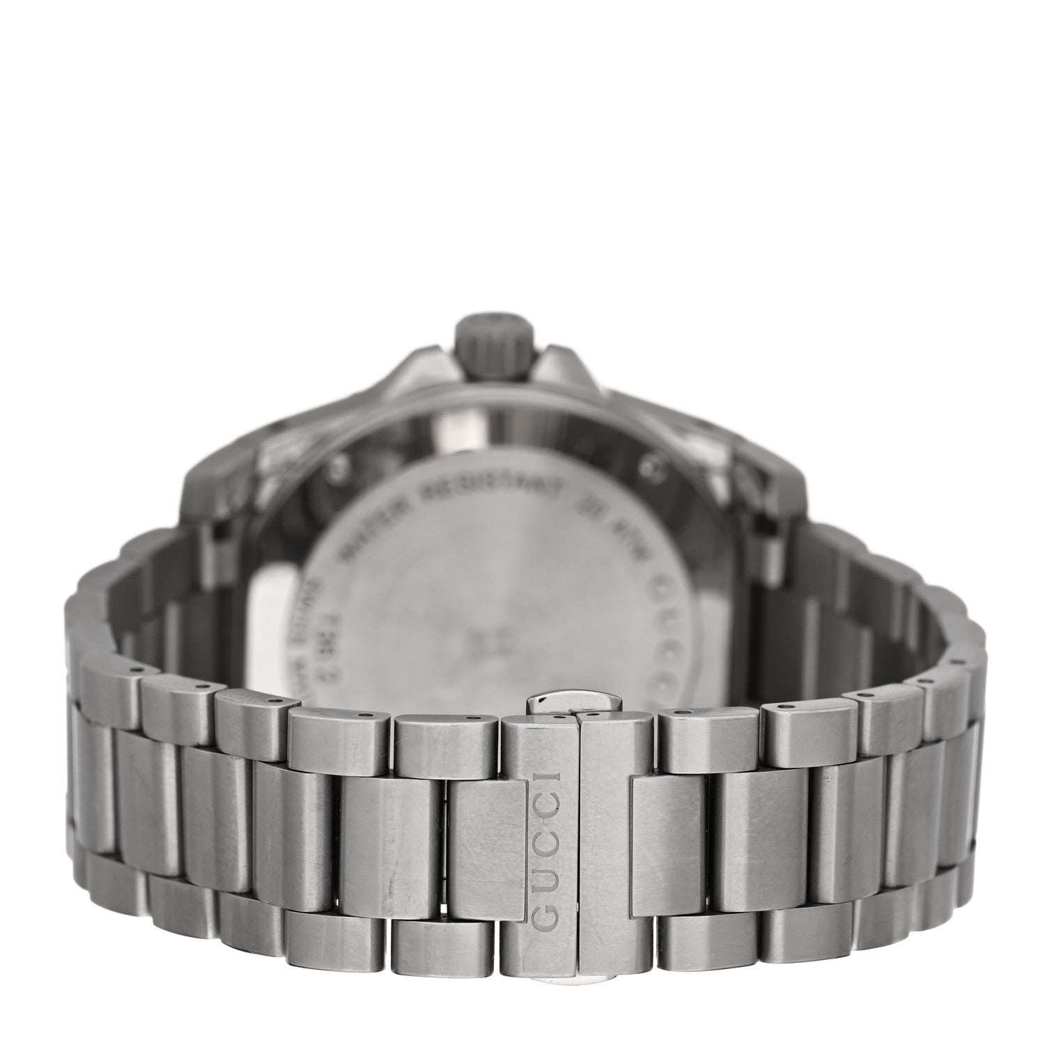 Gucci Stainless Steel 45mm Dive Quartz Watch Black 3 of 5