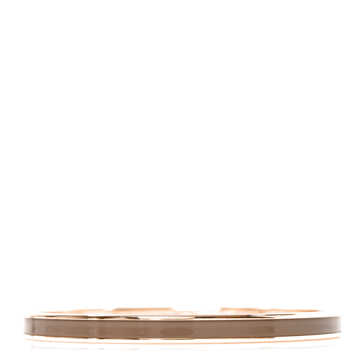 Enamel Printed Extra Narrow Uni Bracelet 70 Marron Glace