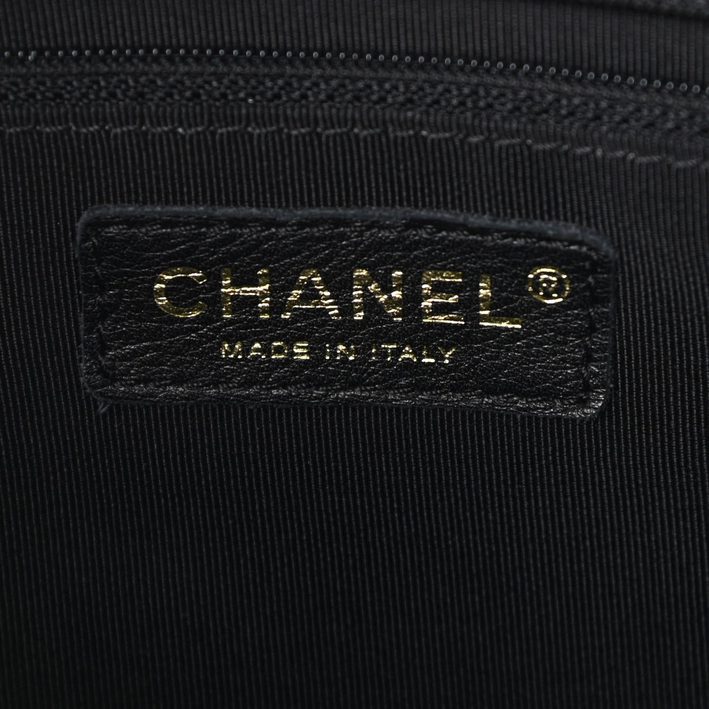Calfskin Cerf Executive Shopper Tote Black