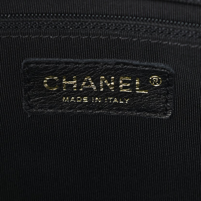 Chanel Calfskin Cerf Executive Shopper Tote Black 6 of 14