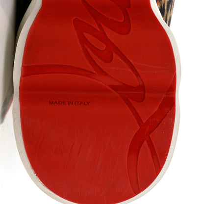 Christian Louboutin Neoprene Space Run Loubileo Donna Flat Sneakers 38 Multi 13 of 16