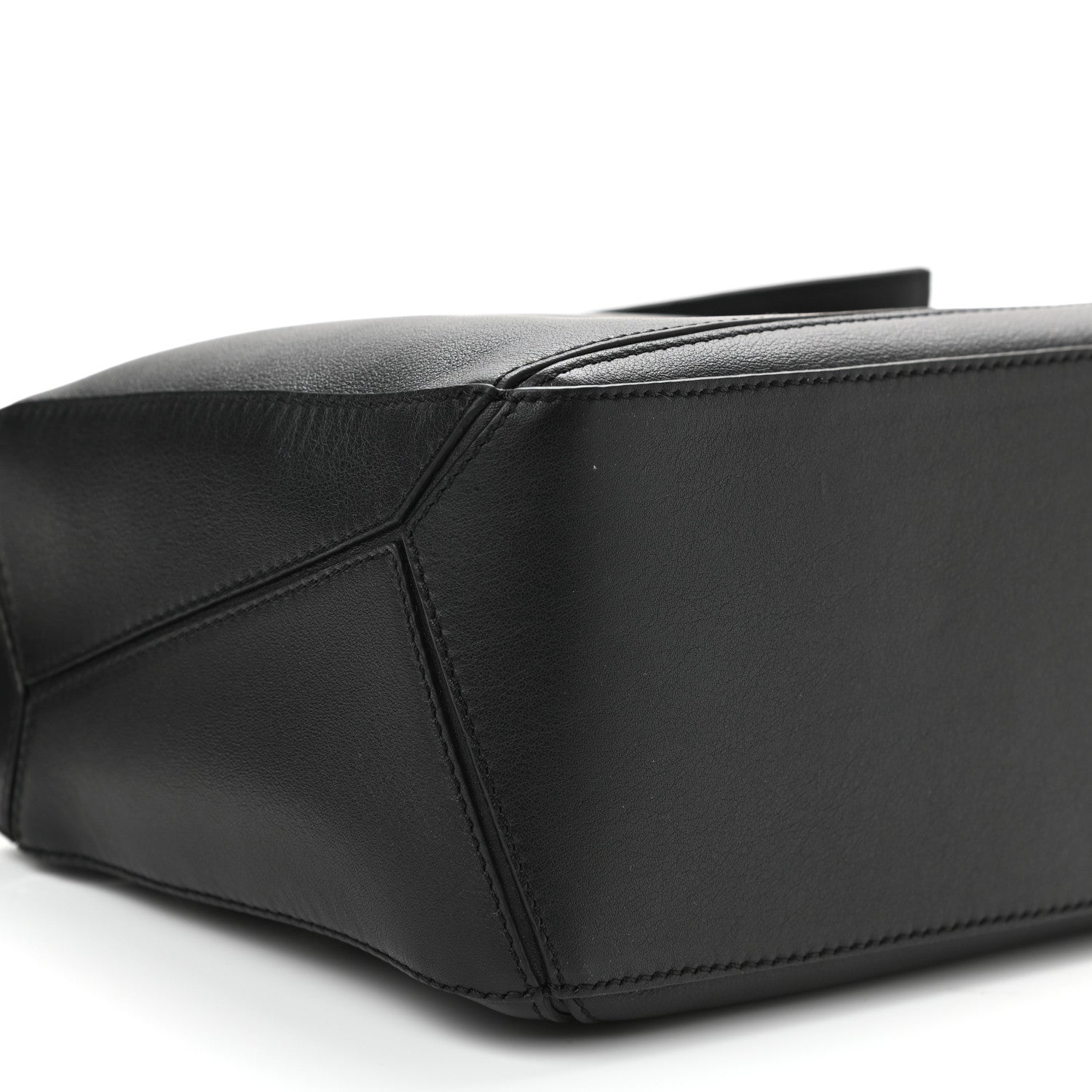 Loewe Calfskin Small Puzzle Bag Black 9 of 11