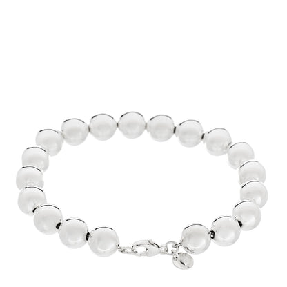 Tiffany Sterling Silver mm Hardwear Ball Bracelet 2 of 4