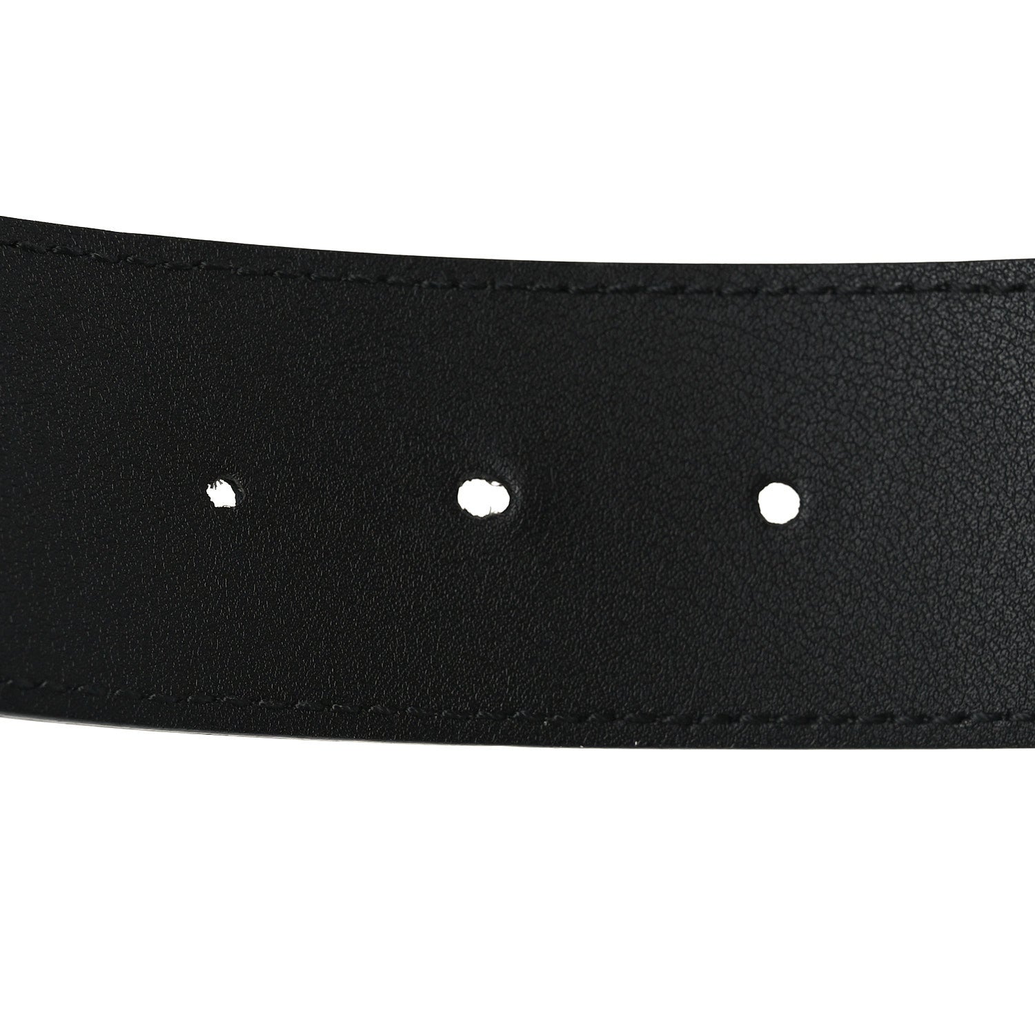 Gucci Moon Calfskin Scales Double G 40mm Belt 95 38 Black 3 of 4