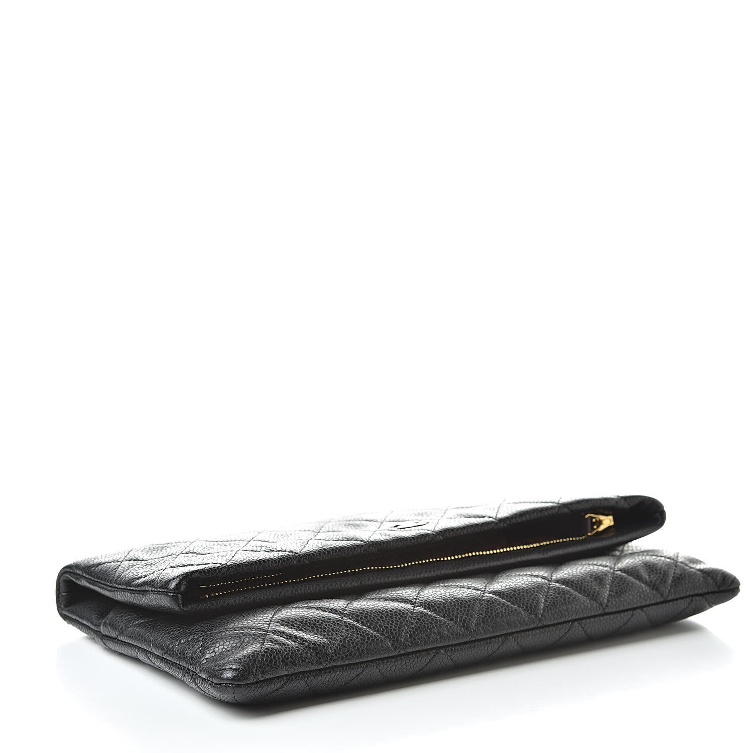 Chanel Caviar Quilted CC Beauty Clutch Black 4 of 10