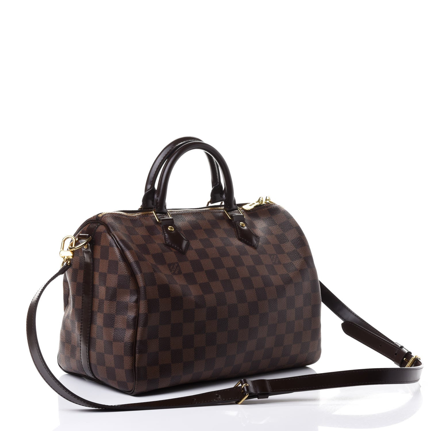 Louis Vuitton Damier Ebene Speedy Bandouliere 30 2 of 4