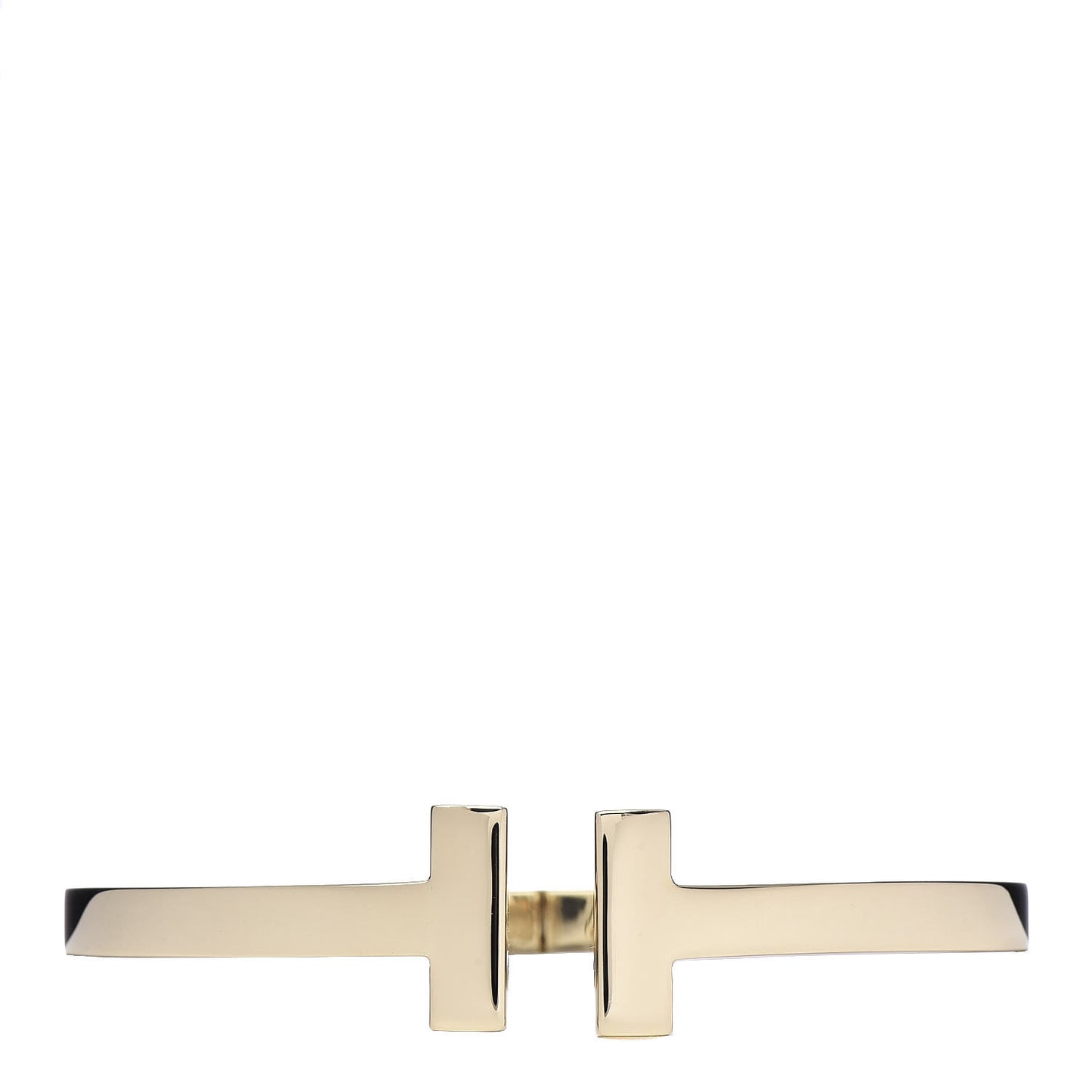18K Yellow Gold T Square Bracelet