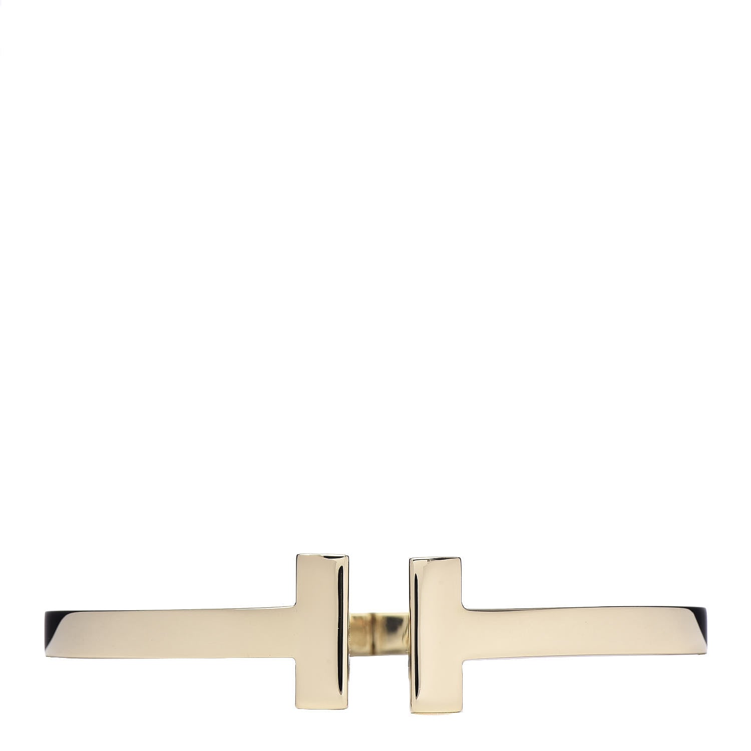 Tiffany 18K Yellow Gold T Square Bracelet 1 of 5