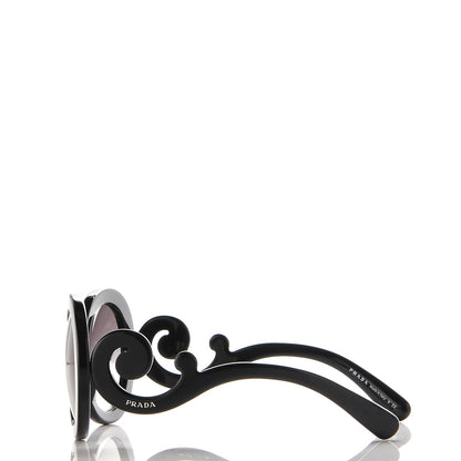 Prada Baroque Sunglasses SPR 27N Black 2 of 6