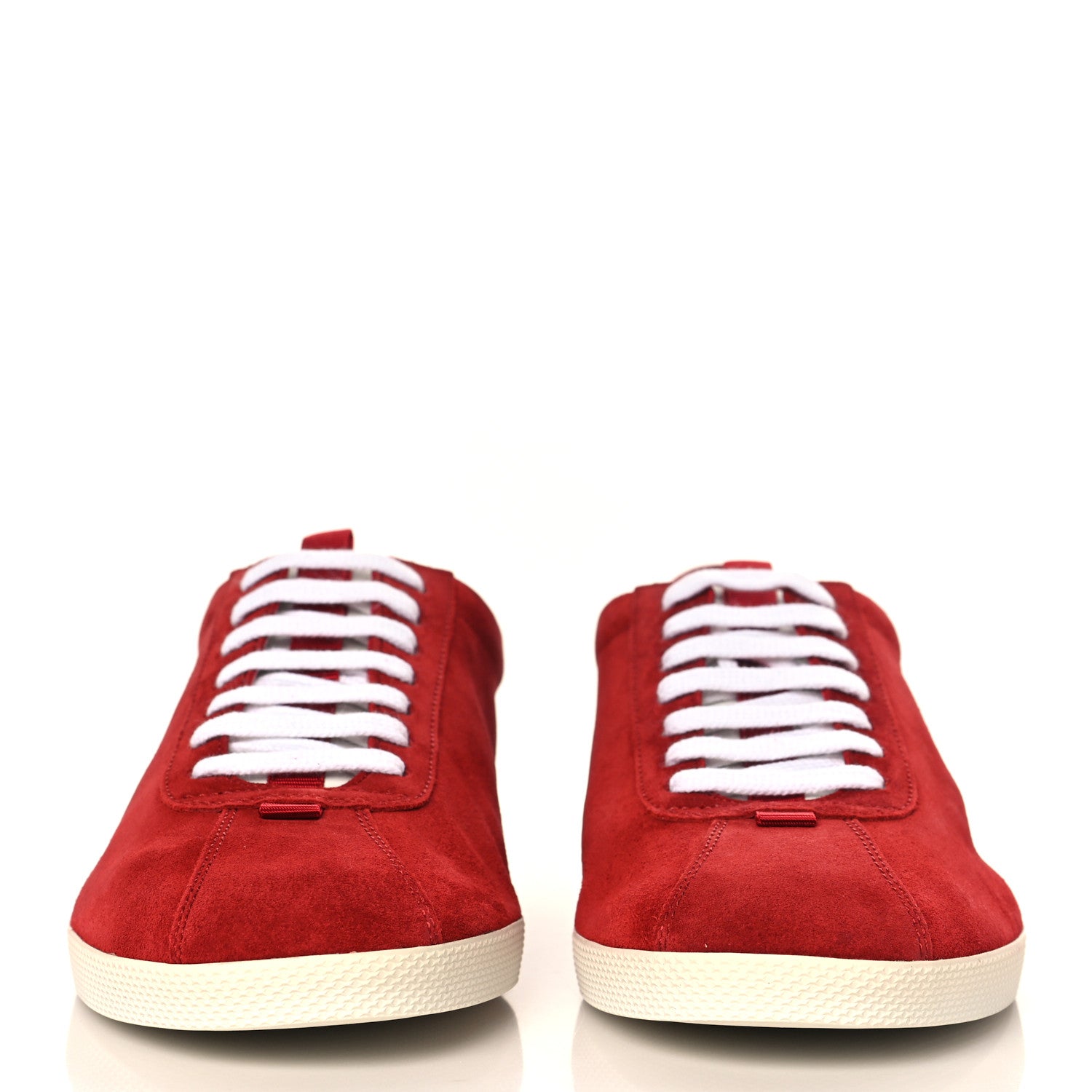 Gucci Suede Mens Softy Tek Sneakers 8 Red 2 of 8