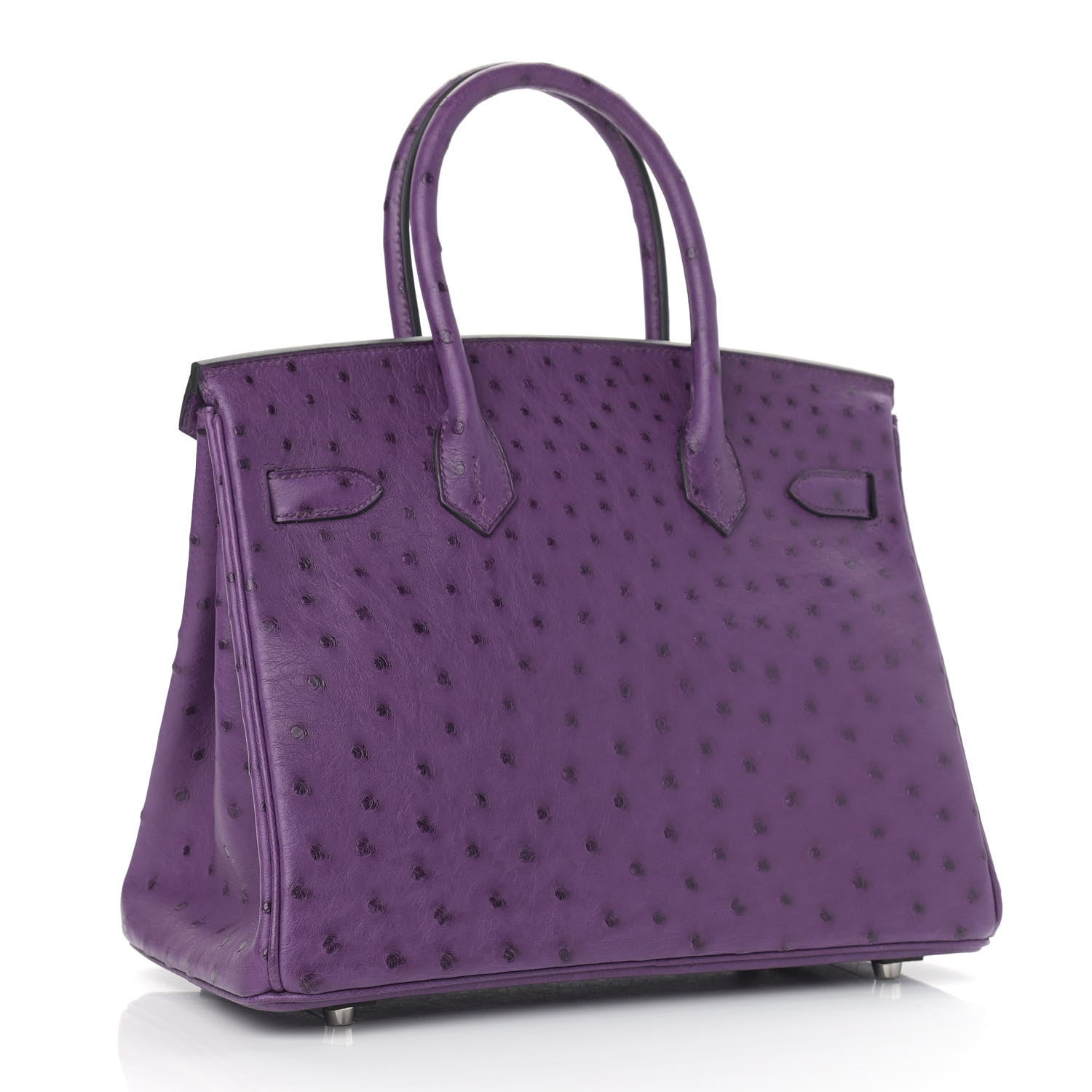 Hermes Ostrich Birkin 30 Violine 3 of 14