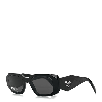Prada Acetate Symbole Sunglasses SPR 17W Black 1 of 6