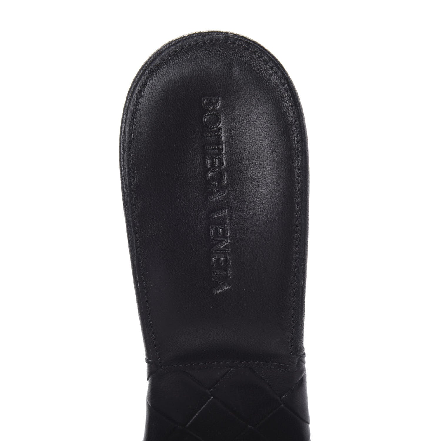 Bottega Veneta Nappa Maxi Intrecciato Lido Mule Sandals 40.5 Black 6 of 10