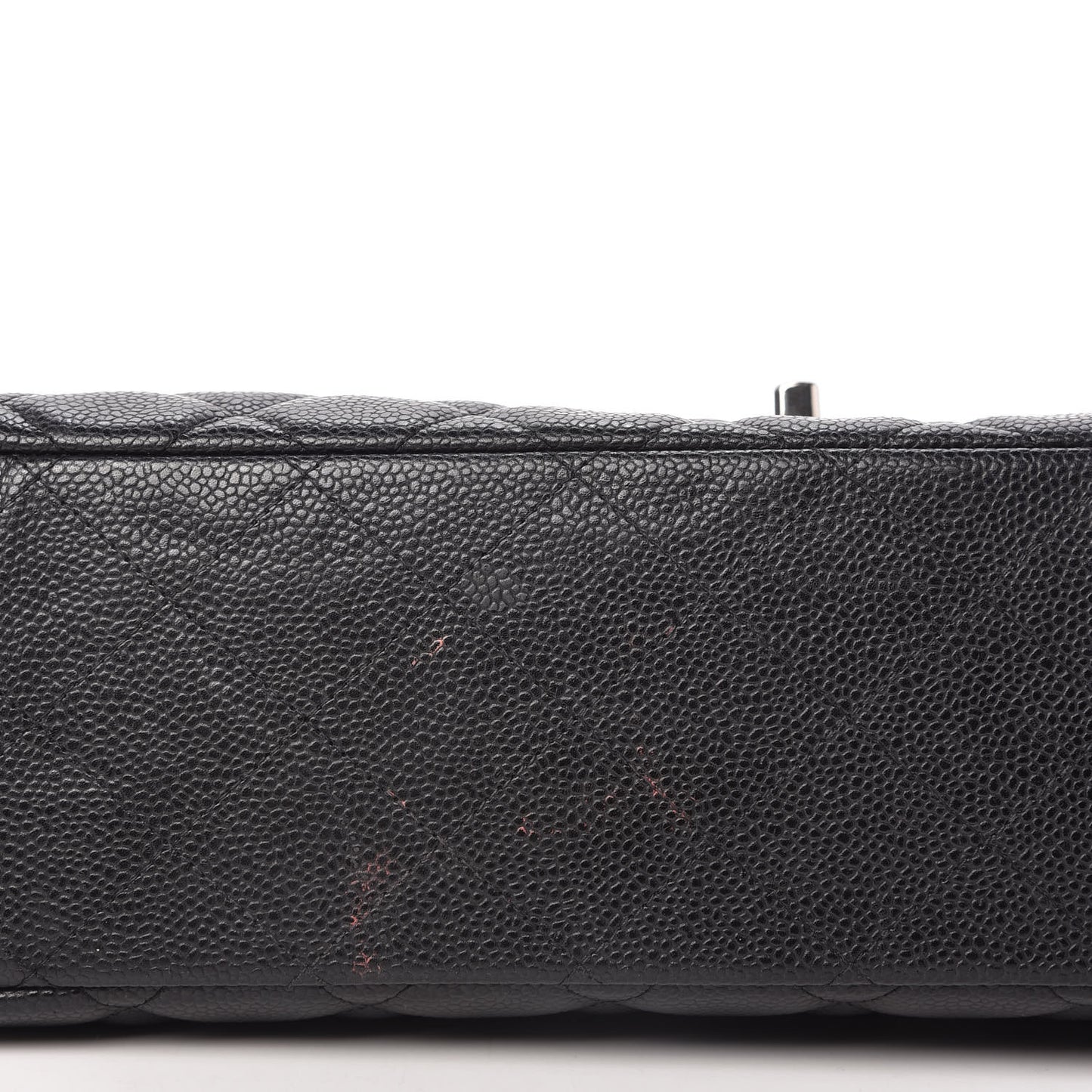 Caviar Quilted Maxi Single Flap Black