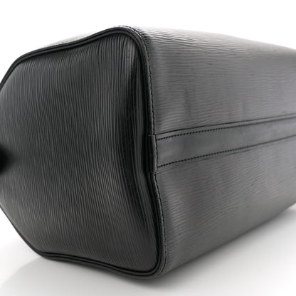 Louis Vuitton Epi Speedy 30 Black 9 of 14