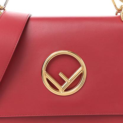 Fendi Vitello Century Opaco F is Fendi Kan I Shoulder Fragola 8 of 12
