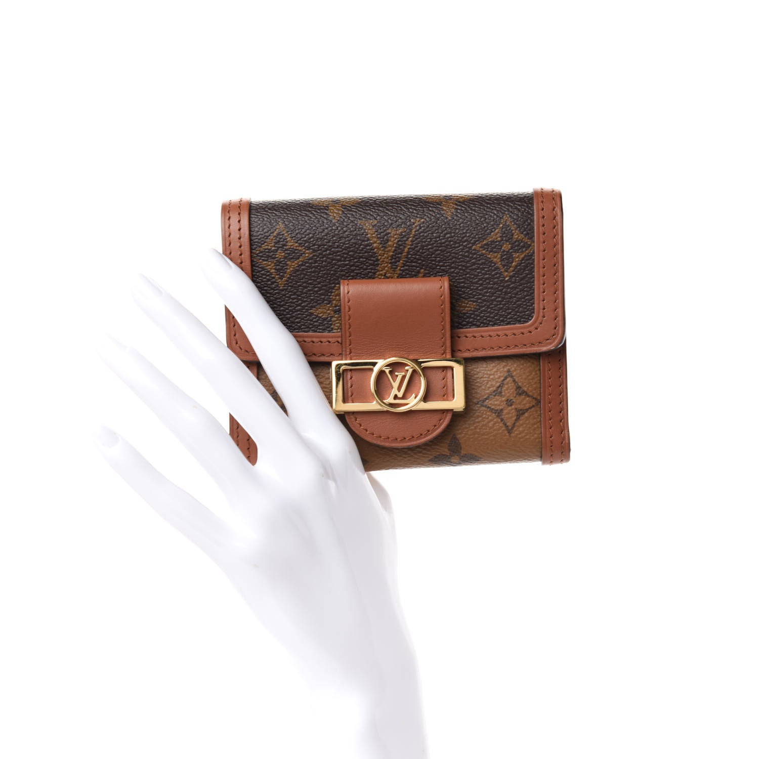 Louis Vuitton Reverse Monogram Dauphine Wallet 2 of 8