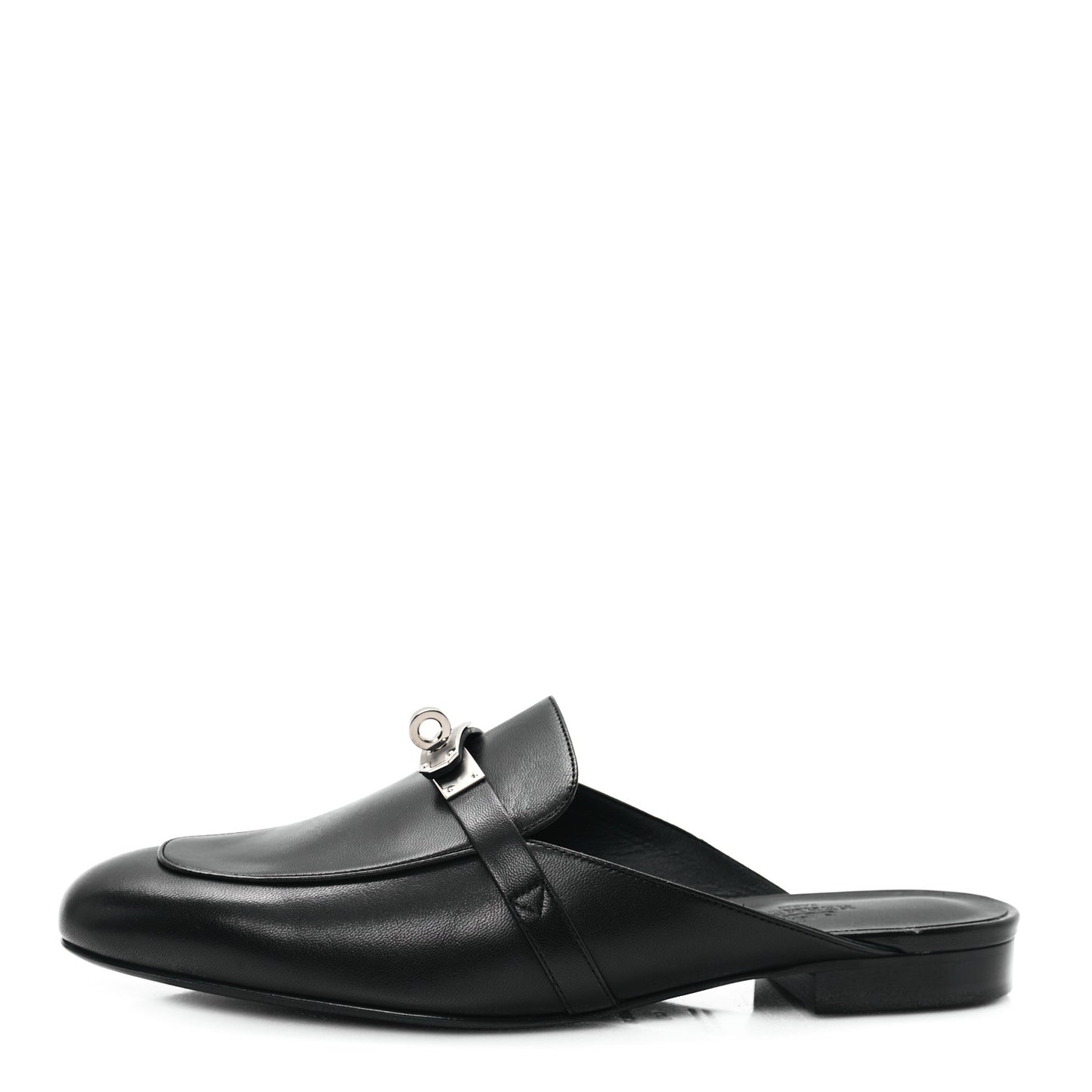 Goatskin Oz Mules 40 Black