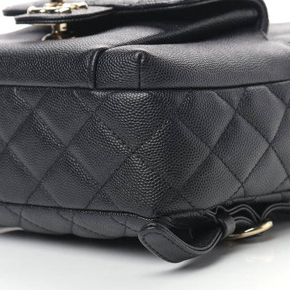 Chanel Caviar Quilted Small CC Day Backpack Black 9 of 9