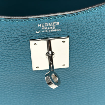 Hermes Togo Kelly Retourne 32 Turquoise 6 of 9