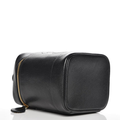 Chanel Caviar Cosmetic Vanity Bag Black 5 of 8