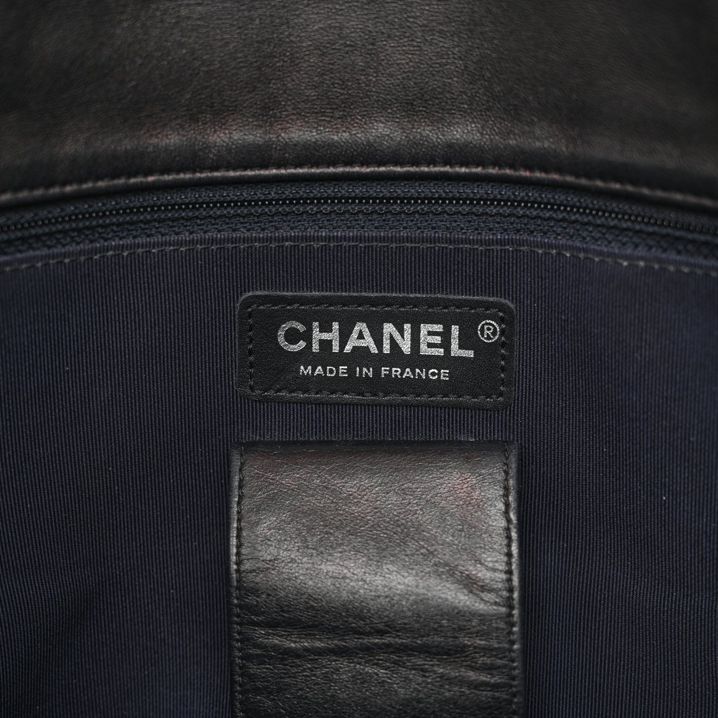 Tweed Small Messenger Flap Navy