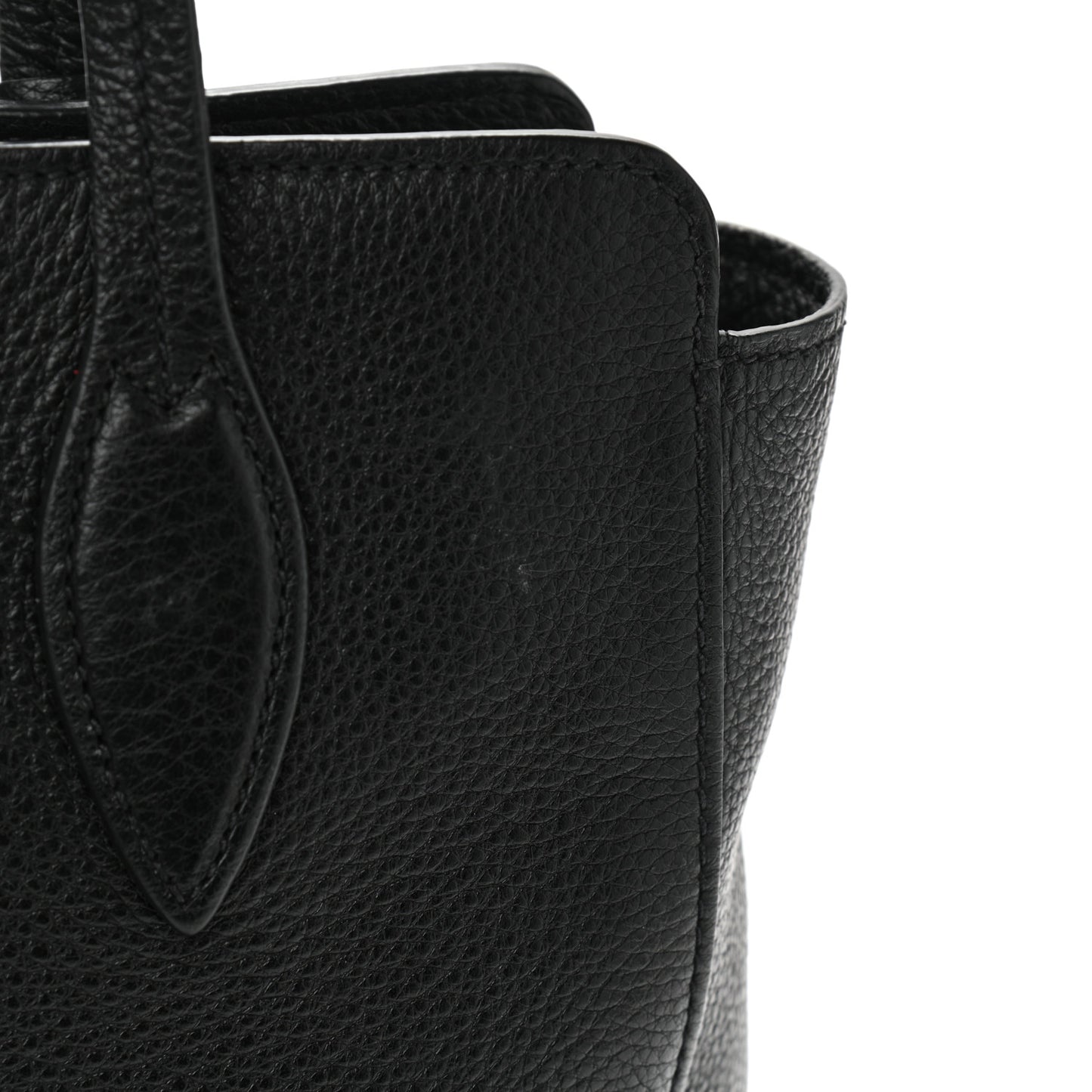 Vitello Phenix Tote Black