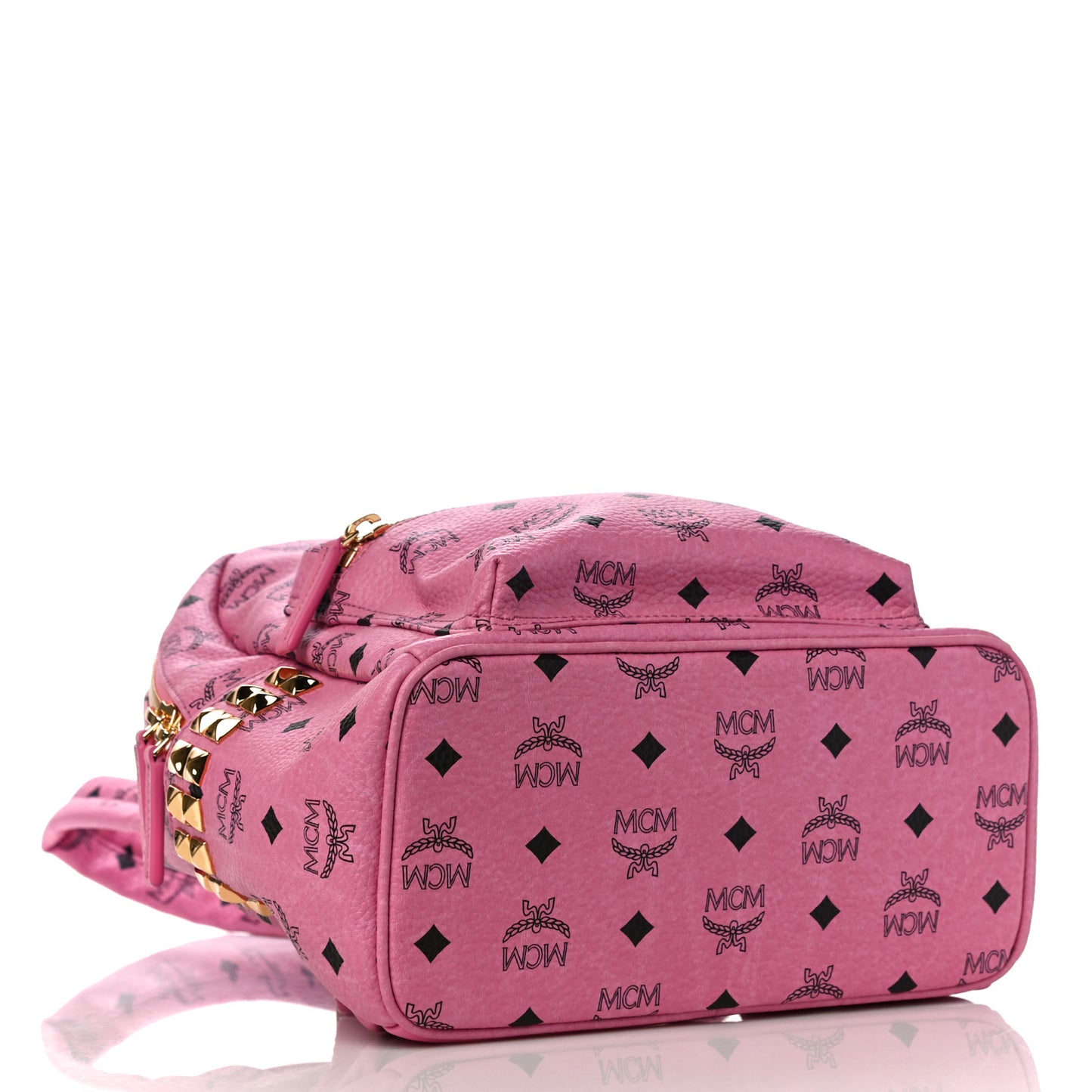 Visetos Small Side Stud Stark Backpack Pink