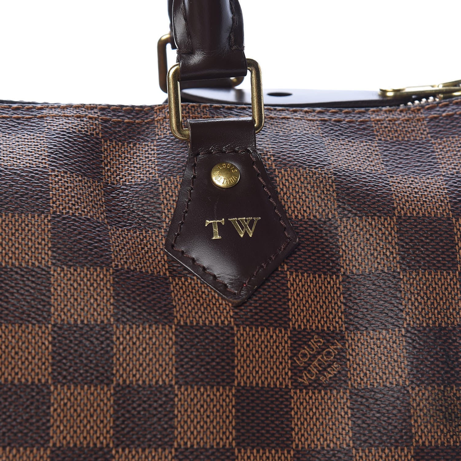 Louis Vuitton Damier Ebene Speedy 30 12 of 12