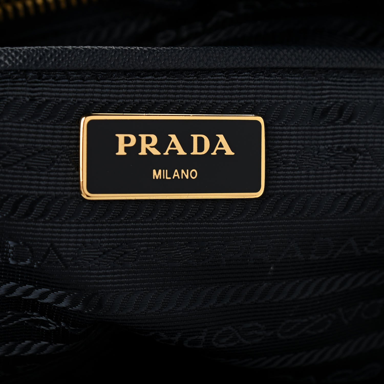 Prada Tessuto Nylon Saffiano Tote Bleu 5 of 11