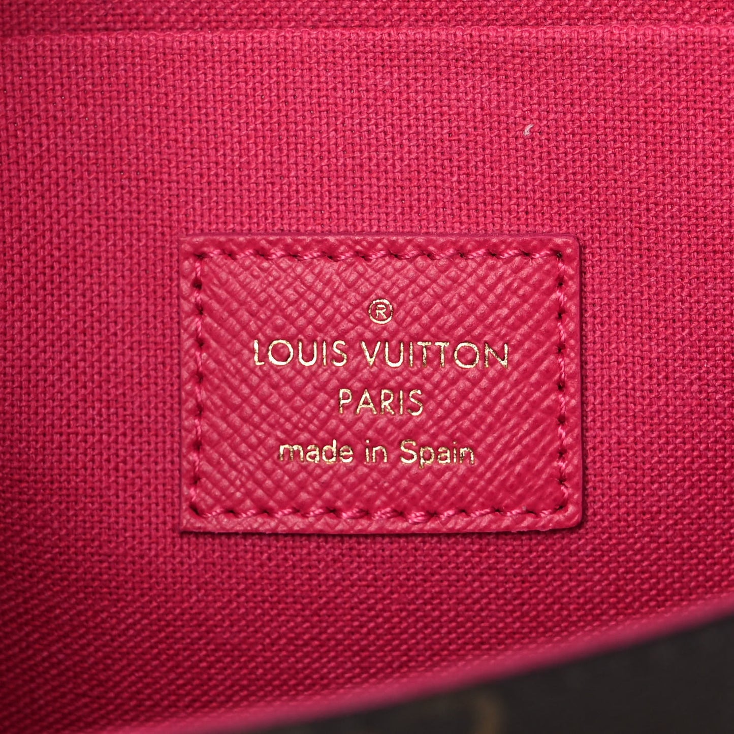 Monogram 2021 Christmas Animation Hollywood Pochette Felicie Chain Wallet Fuchsia