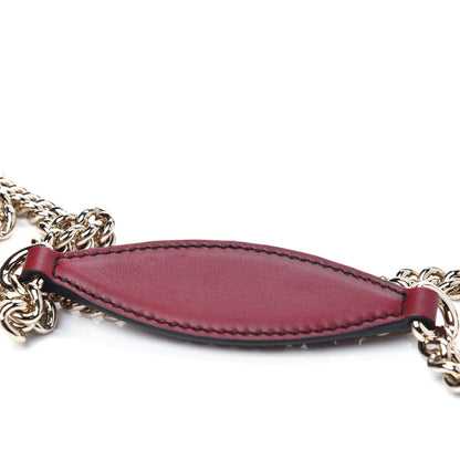 Gucci Soft Microguccissima Mini Emily Chain Shoulder Bag Rosso 11 of 11