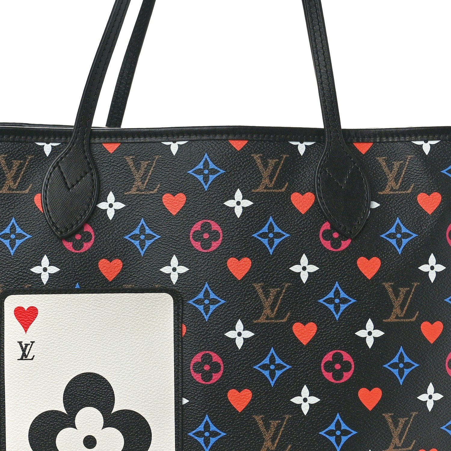 Louis Vuitton Game On Neverfull MM Black 7 of 9