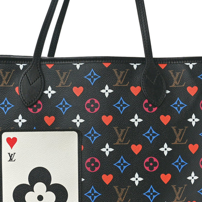 Louis Vuitton Game On Neverfull MM Black 7 of 9