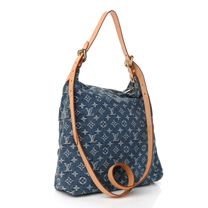 Louis Vuitton Denim Baggy GM Blue 3 of 10
