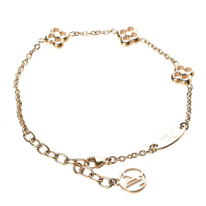 Louis Vuitton Brass Flower Full Bracelet Gold 3 of 5