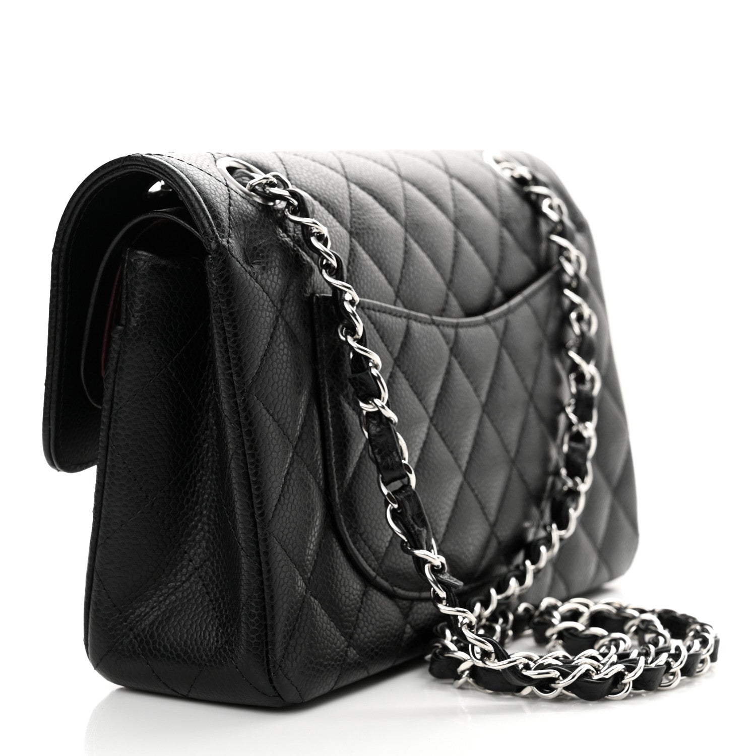 Chanel Caviar Quilted Small Double Flap Black 3 of 11