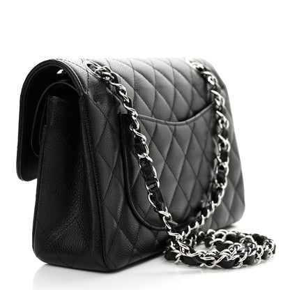 Chanel Caviar Quilted Small Double Flap Black 3 of 11