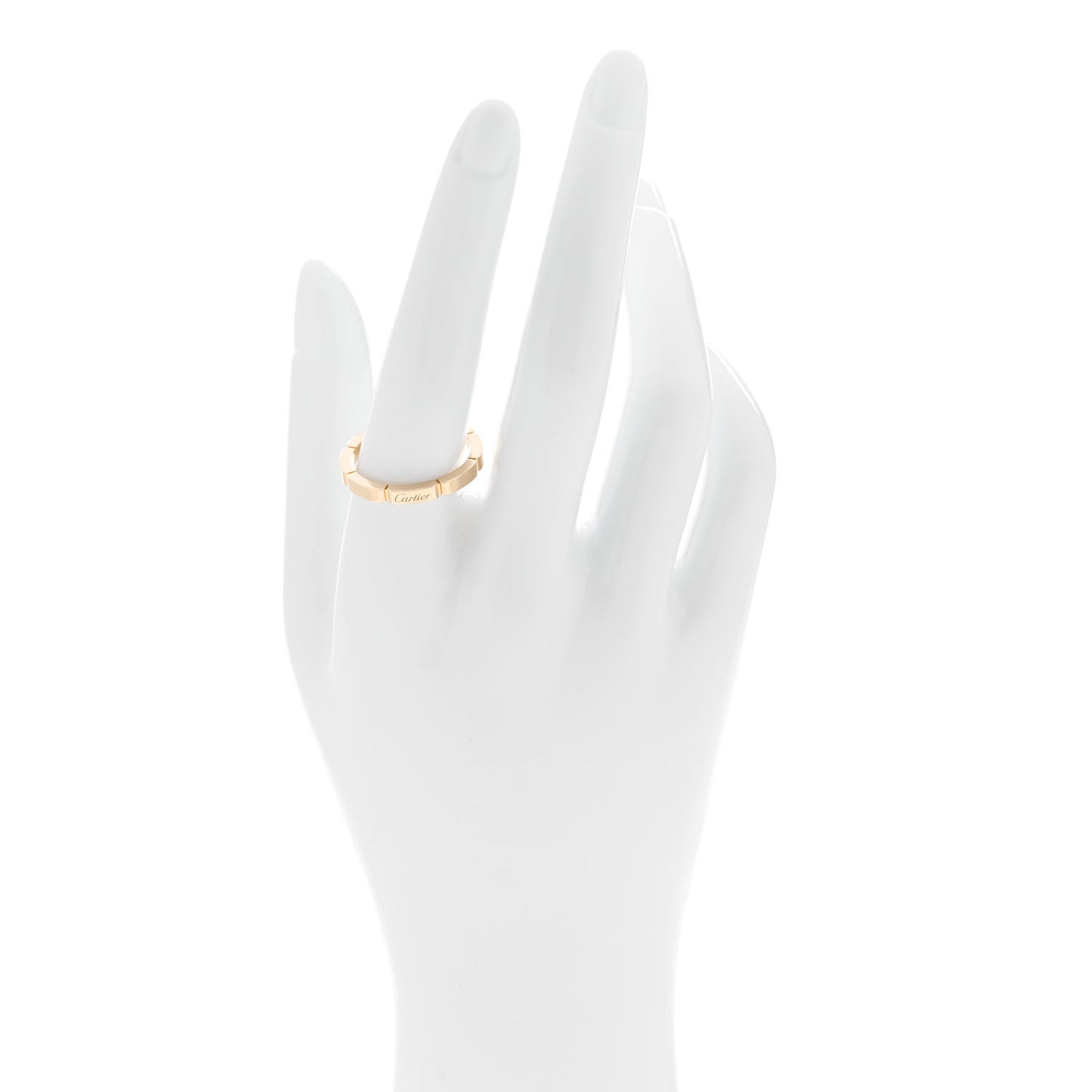 18K Yellow Gold 2.5mm Maillon Panthere Wedding Band Ring 60 9.25
