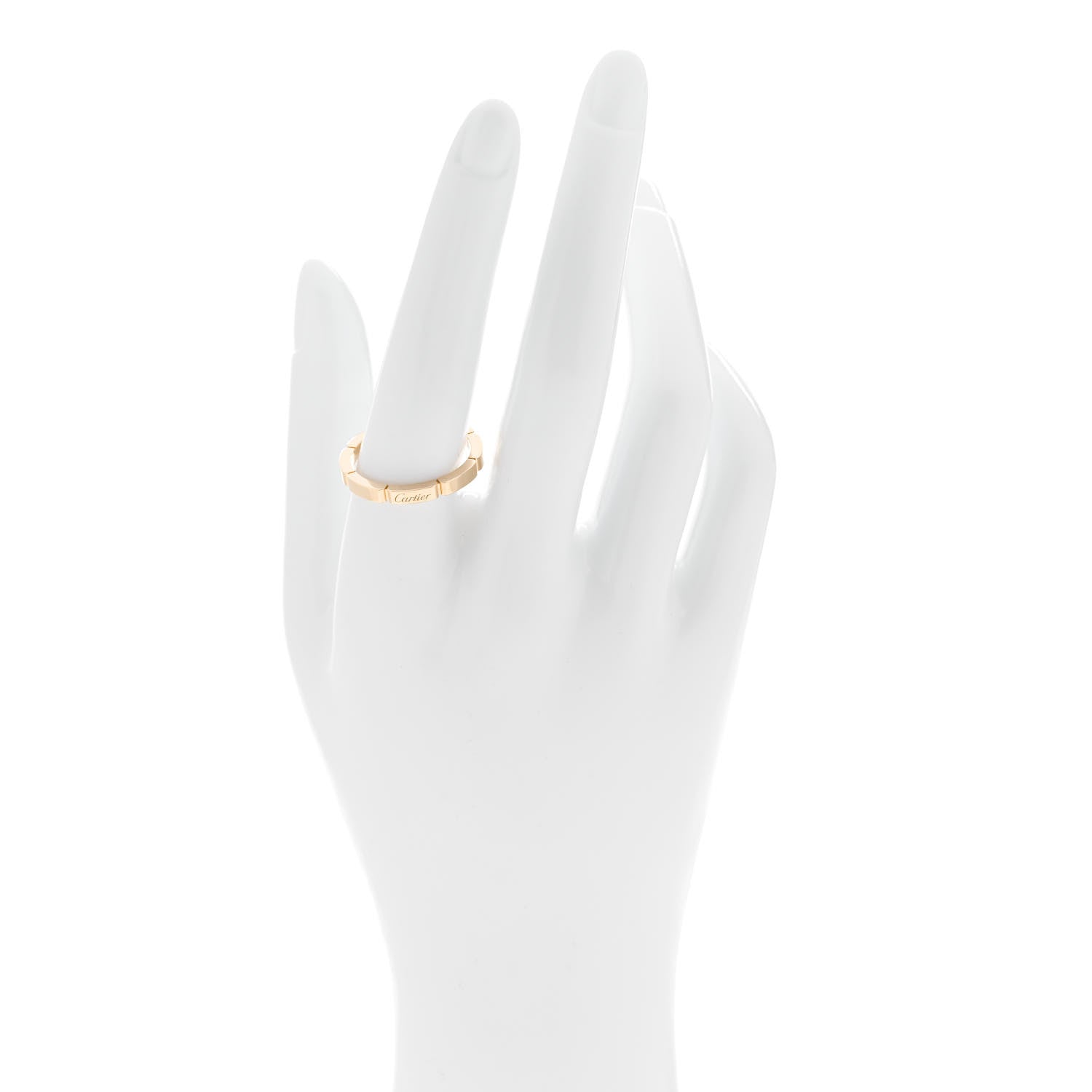 Cartier 18K Yellow Gold 2.5mm Maillon Panthere Wedding Band Ring 60 9.25 2 of 4