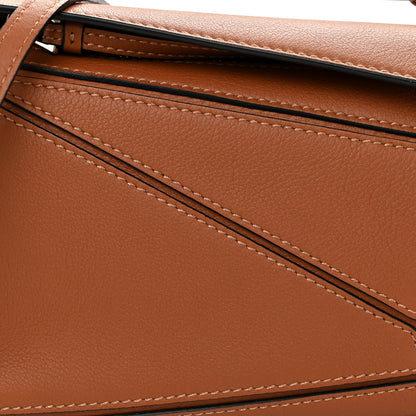 Loewe Calfskin Mini Puzzle Bag Tan 8 of 10