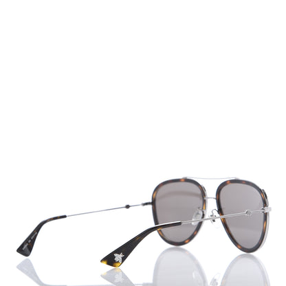 Gucci Aviator Sunglasses GG0062S Tortoise 4 of 8