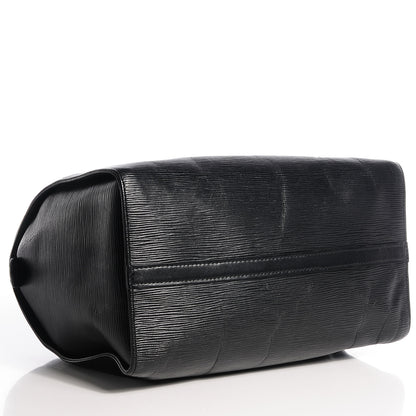 Louis Vuitton Epi Speedy 30 Black 4 of 8