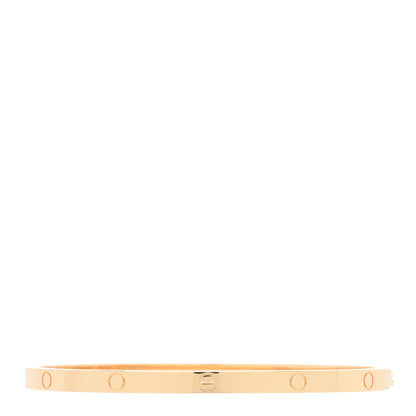 Cartier 18K Yellow Gold Small LOVE Bracelet 17 1 of 5