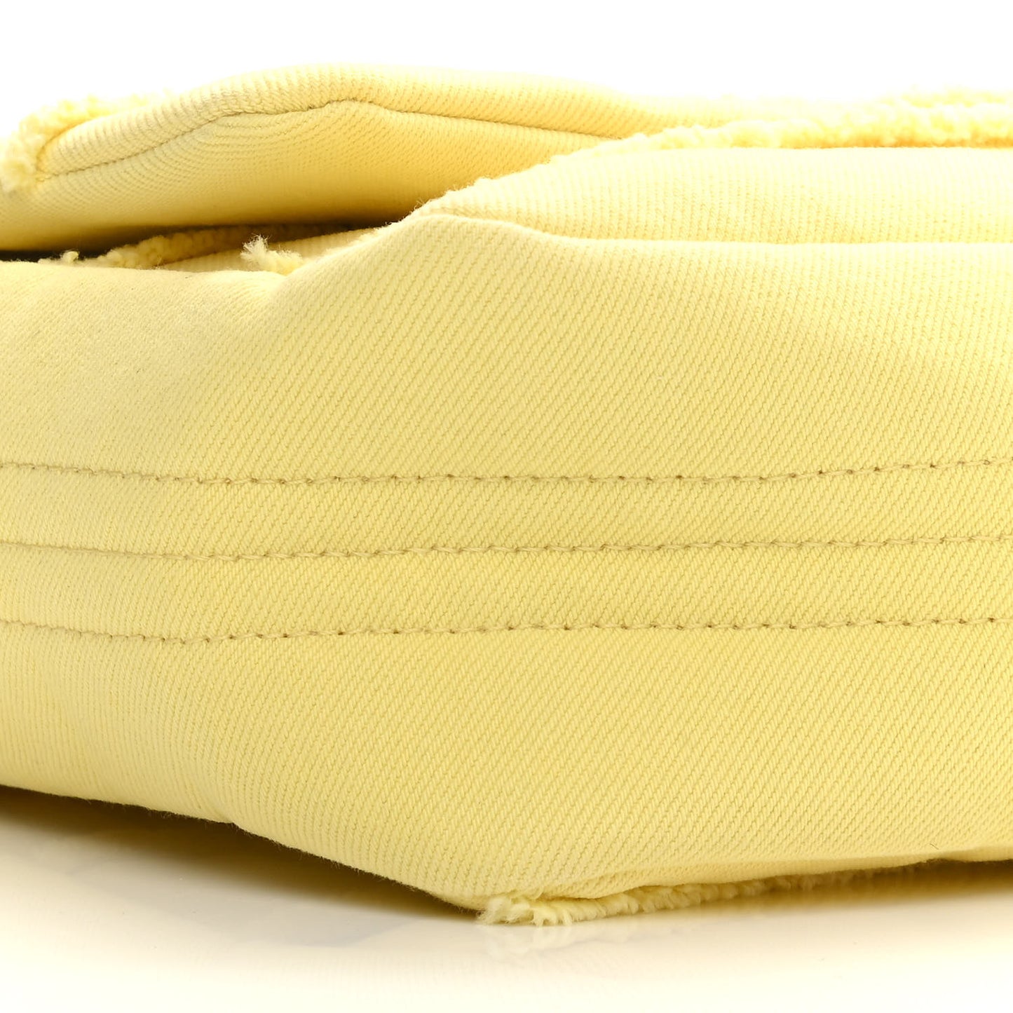 Denim Coco Jumbo Single Flap Yellow