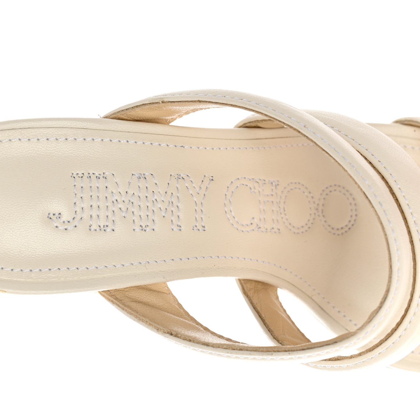 Nappa Auna 65 Mule Sandals 36.5 Latte