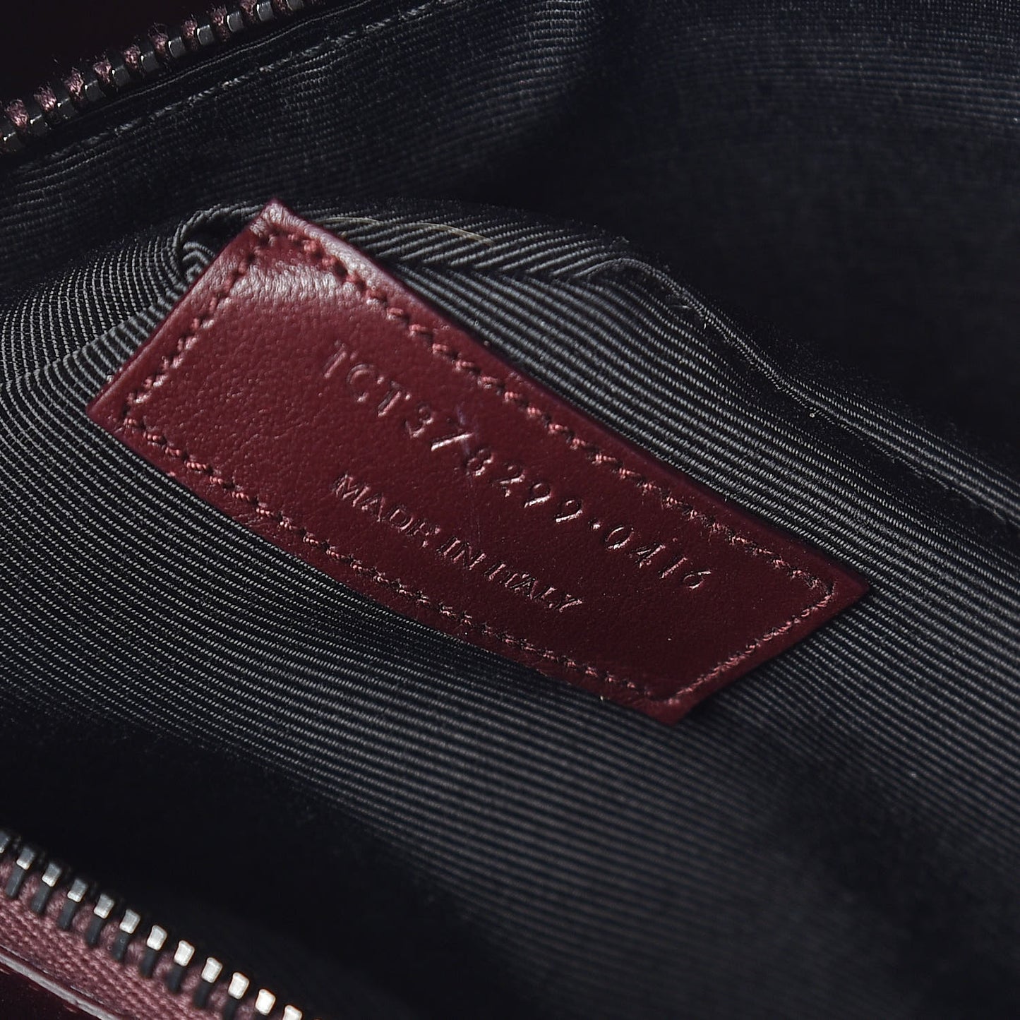 Grained Calfskin Small Classic Sac De Jour Amaranto